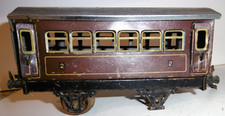 altes Blechspielzeug Eisenbahn
