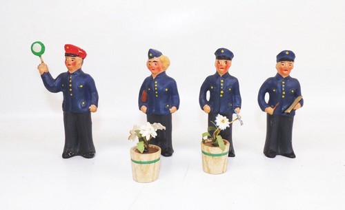 Alte eisenbahn massefiguren - eisenbahn,